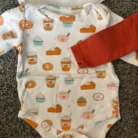 Pumpkin-Themed Kids Bodysuits - Picture 5 of 5